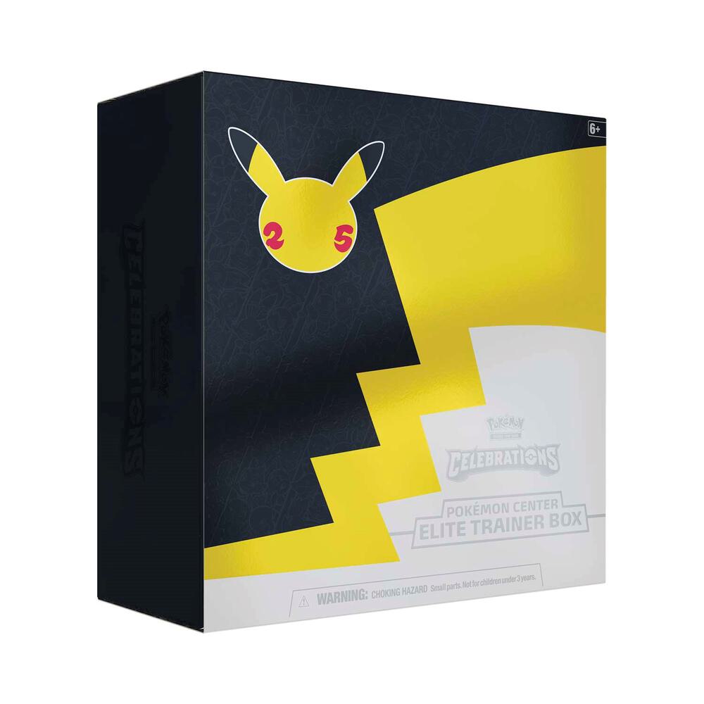Celebrations Pokémon Center Elite Trainer Box Exclusive Factory Sealed Pokémon TCG