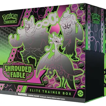 Shrouded Fable Elite Trainer Box Pokémon Scarlet and Violet Shrouded Fable Factory Sealed