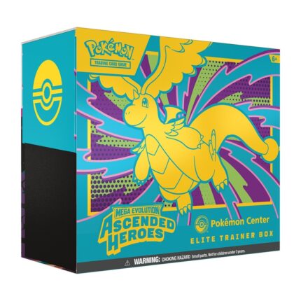 Mega Evolution Ascended Heroes Pokémon Center Elite Trainer Box Factory Sealed