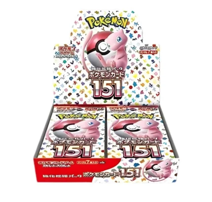 Japanese 151 Booster Box SV2a Pokémon Cards Factory Sealed