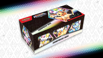 Prismatic Evolution Surprise Box Japanese Pokémon Mystery Box Factory Sealed