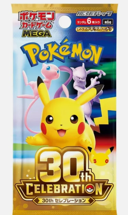 M6a 30th Celebration Booster Box Japanese Pokémon Card Factory Sealed