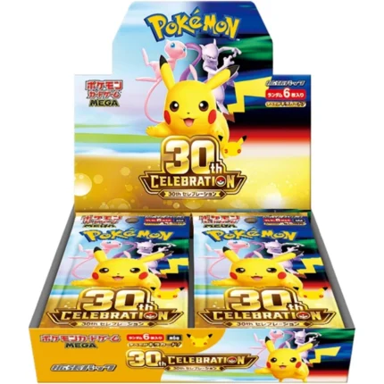 M6a 30th Celebration Booster Box Japanese Pokémon Card Factory Sealed