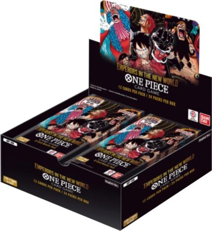 OP09 Emperors Booster Box English One Piece Card Game Factory Sealed