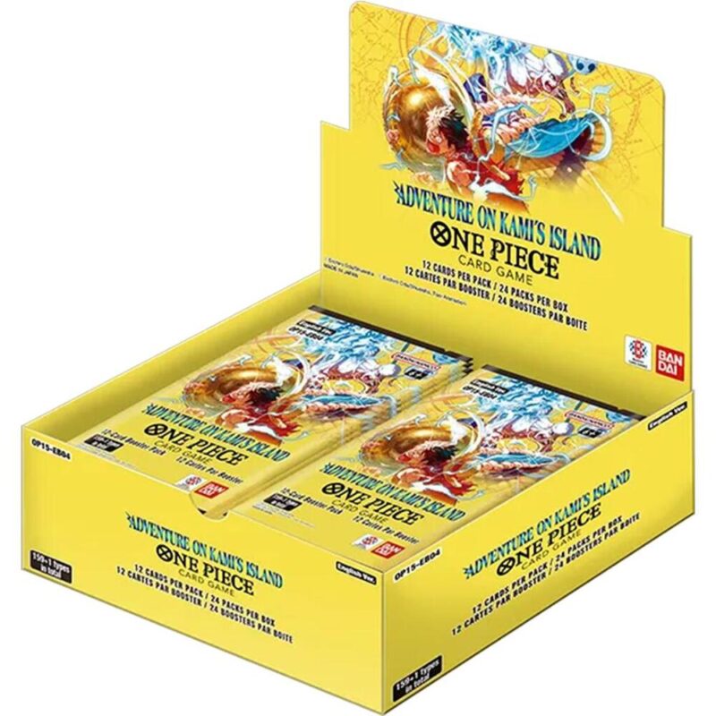 Kami Island Booster Box OP15-EB04 Japanese One Piece Card Game Factory Sealed