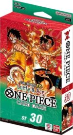 Luffy Ace Starter Deck ST-30 Japanese One Piece Card Game Factory Sealed