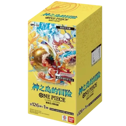 OP-15 KAMI Island Booster Box Japanese One Piece Card Game Factory Sealed