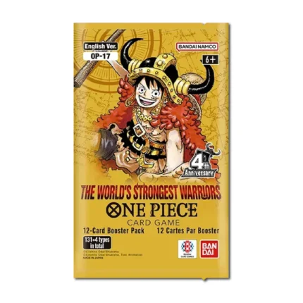 OP-17 Booster Box The World's Strongest Warriors Japanese Factory Sealed