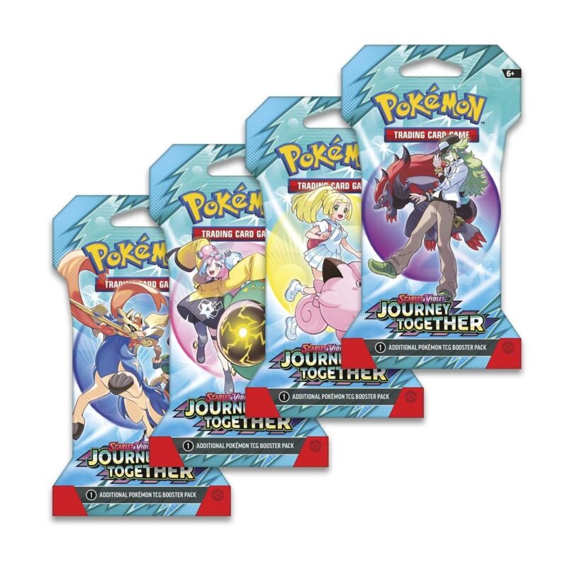 Journey Together Sleeved Pack Pokémon TCG Scarlet Violet Factory Sealed