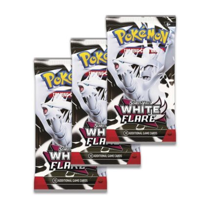 White Flare Tech Sticker Collection