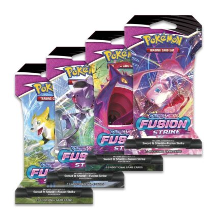 Fusion Strike Sleeved Pack Pokémon TCG Sword Shield Factory Sealed