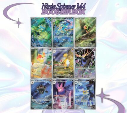 Ninja Spinner Booster Box M4 Pokémon Card Factory Sealed
