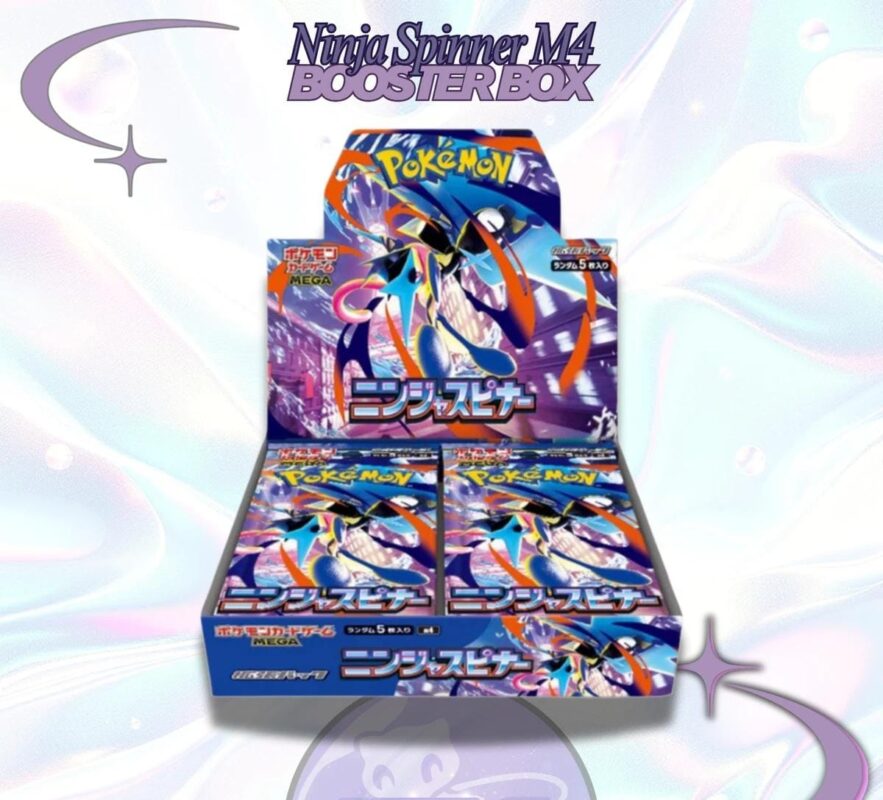 Ninja Spinner Booster Box M4 Pokémon Card Factory Sealed