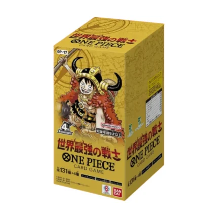 OP17 Booster Box One Piece Strongest Warriors Japanese Factory Sealed