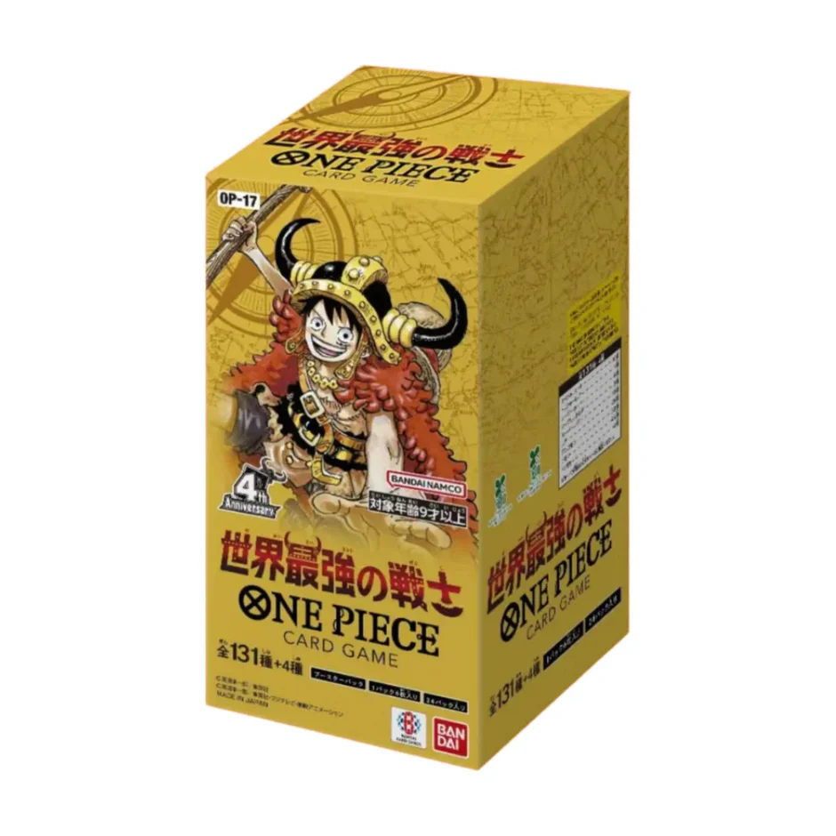 OP17 Booster Box One Piece Strongest Warriors Japanese Factory Sealed