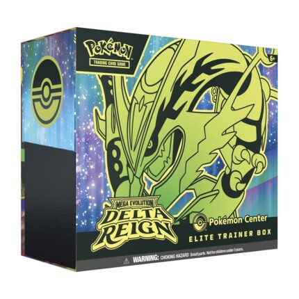 Mega Evolution Delta Reign Pokémon Center Elite Trainer Box Kyogre English Pokémon TCG